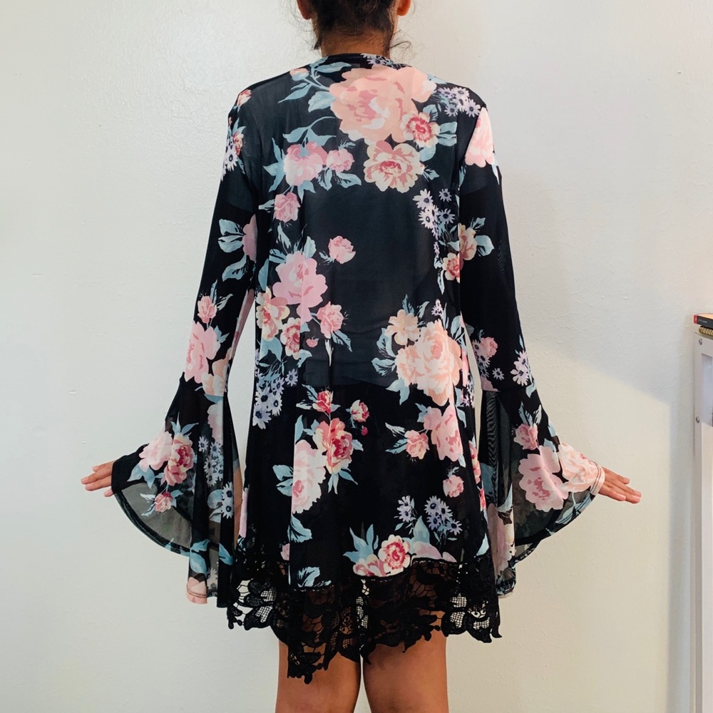 Floral Cardigan - Picture 3 of 3